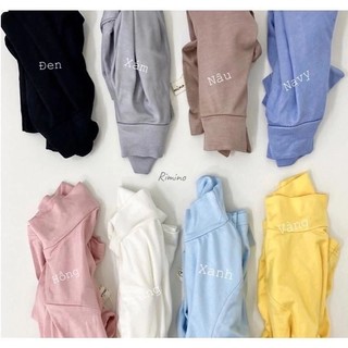 ÁO BÚN GIỮ NHIỆT CỔ 3P CHO BÉ