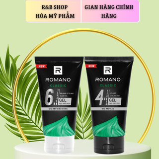 Gel vuốt tóc Romano Classic 150g