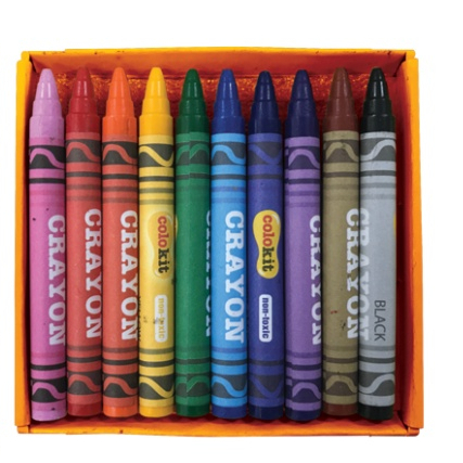 Sáp màu Bio-acimin Colokit CR-C015 - 10 màu
