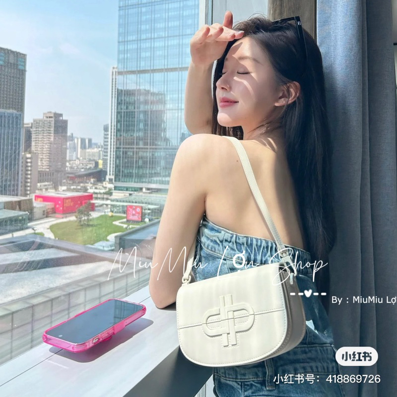 TÚI PÊ ĐÔ DÁNG BẦU NẮP GẬP TRƠN KÈM ẢNH THẬT