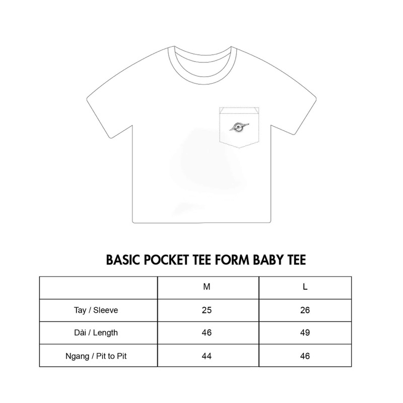 WOMEN RL FORM BABY TEE