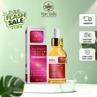 Serum Collagen Retinol giúp trắng da giảm thâm, kiềm dầu và giữ ẩm cho da Thảo Dược Khang - TDK SKIN