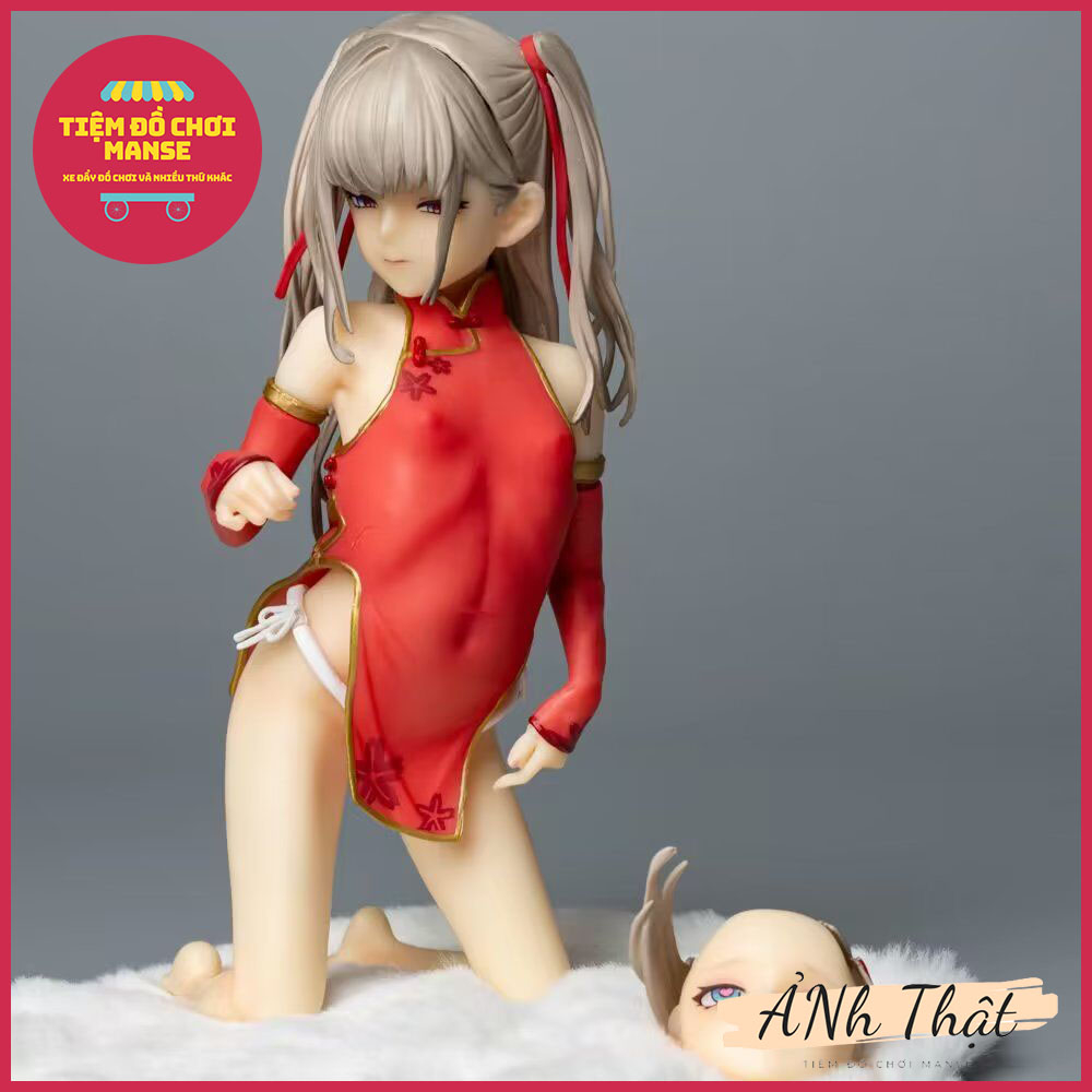 Mô Hình 14cm Nhân Vật Skytube Figura Vibrastar Hiiragi Yukibana CITY no.109 Alice Và Cô Gái Mặc Sườn Xám