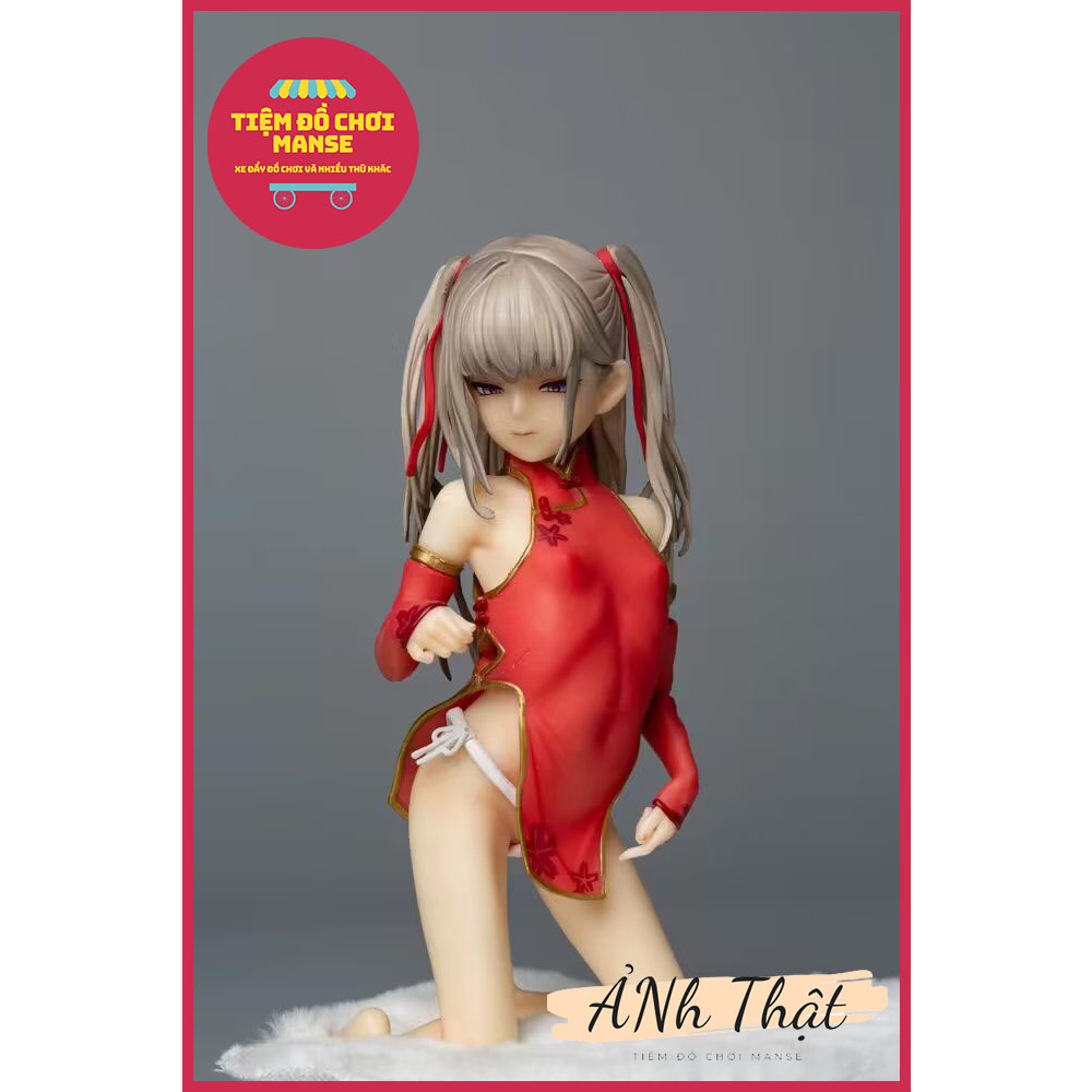 Mô Hình 14cm Nhân Vật Skytube Figura Vibrastar Hiiragi Yukibana CITY no.109 Alice Và Cô Gái Mặc Sườn Xám