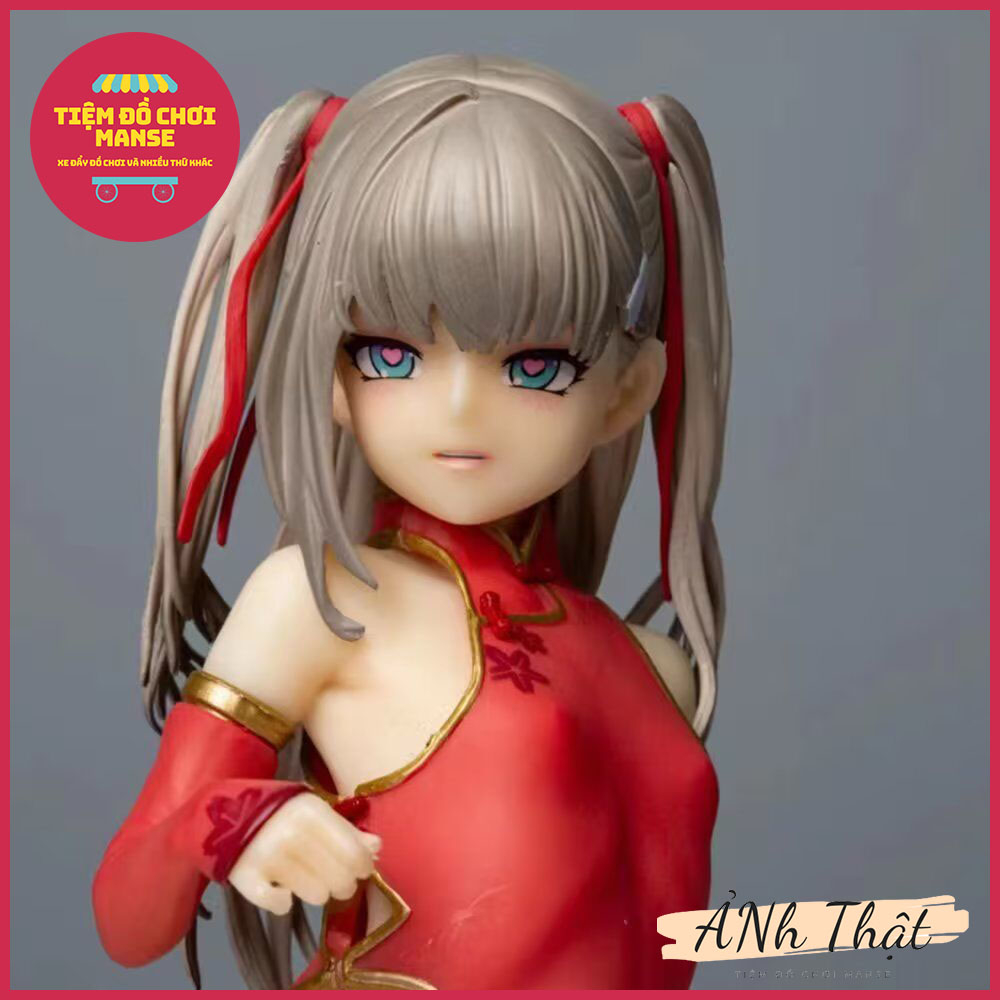 Mô Hình 14cm Nhân Vật Skytube Figura Vibrastar Hiiragi Yukibana CITY no.109 Alice Và Cô Gái Mặc Sườn Xám