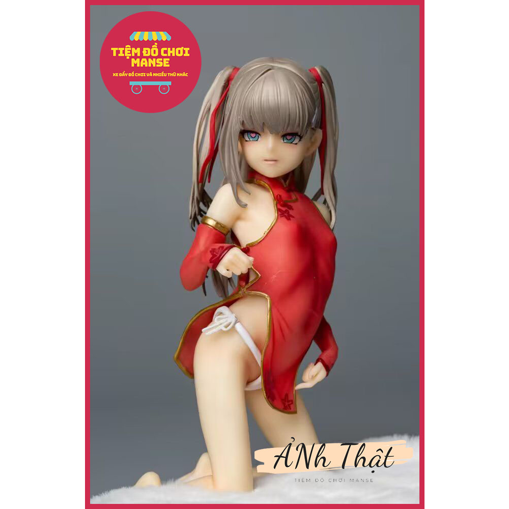 Mô Hình 14cm Nhân Vật Skytube Figura Vibrastar Hiiragi Yukibana CITY no.109 Alice Và Cô Gái Mặc Sườn Xám