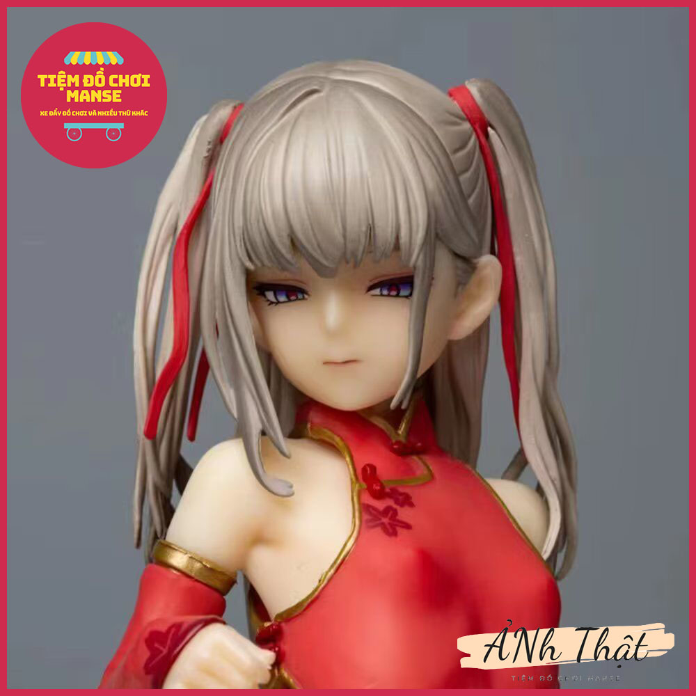 Mô Hình 14cm Nhân Vật Skytube Figura Vibrastar Hiiragi Yukibana CITY no.109 Alice Và Cô Gái Mặc Sườn Xám