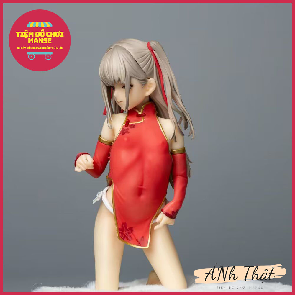 Mô Hình 14cm Nhân Vật Skytube Figura Vibrastar Hiiragi Yukibana CITY no.109 Alice Và Cô Gái Mặc Sườn Xám