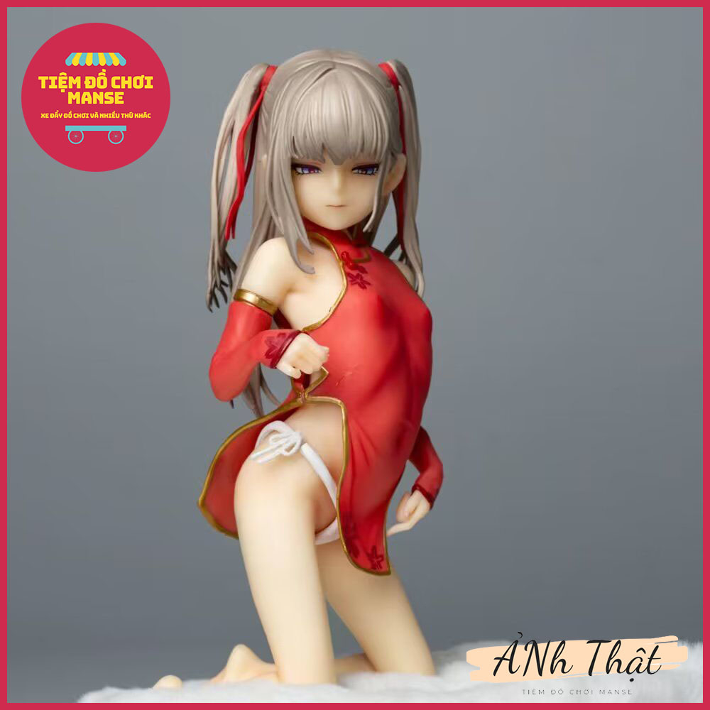 Mô Hình 14cm Nhân Vật Skytube Figura Vibrastar Hiiragi Yukibana CITY no.109 Alice Và Cô Gái Mặc Sườn Xám