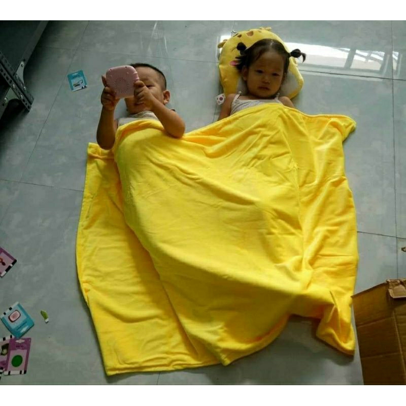 Bộ mền gối hươu mịn cho bé