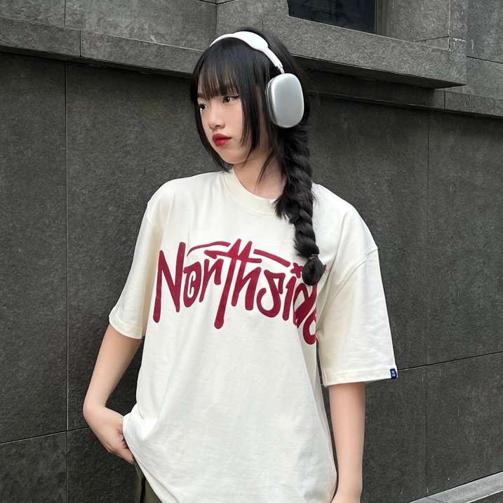 Áo thun trơn tay lỡ local brand ClownZ Northside phông cổ tròn form rộng cotton unisex nam nữ