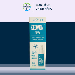 Keovon Vitamin K2 MK7 Dạng Xịt Giúp Hấp Thu Chuyển Hóa Tối Đa Canxi Cho Bé
