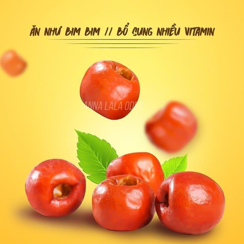 Hồng táo sấy giòn, cực ngon 35g