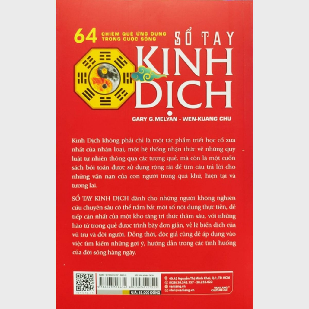 Sách - Sổ Tay Kinh Dịch - Tái Bản 2022