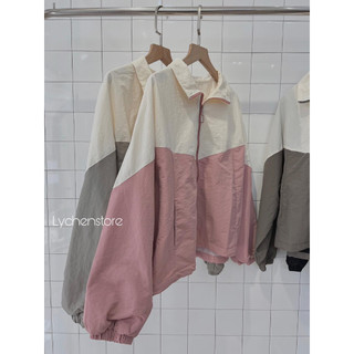 𝐋𝐘𝐂𝐇𝐄𝐍-Áo khoác gió phối ( 4 màu)