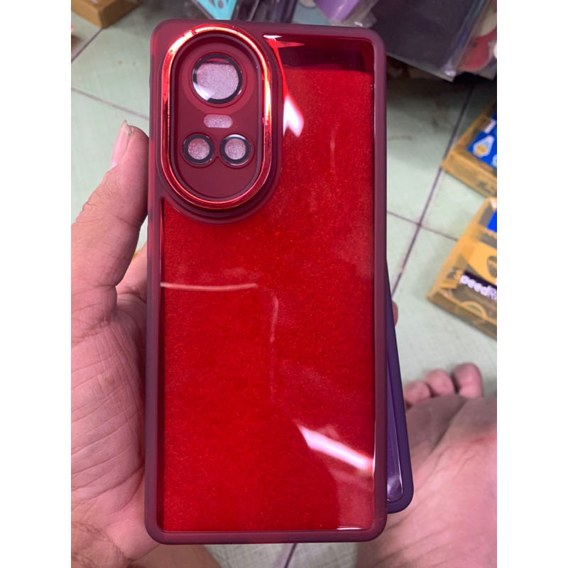 Ốp lưng Oppo Reno 10-5G/Reno 10 pro dẻo màu bảo vệ cam