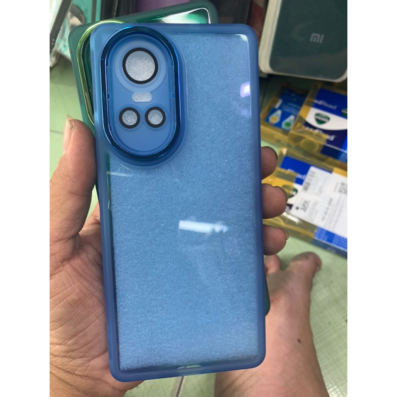 Ốp lưng Oppo Reno 10-5G/Reno 10 pro dẻo màu bảo vệ cam