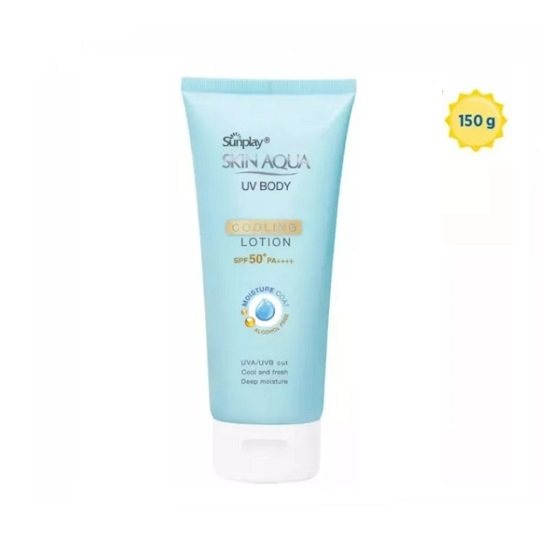Sữa Chống Nắng Dưỡng Thể Trắng Mịn, Mát Lạnh Sunplay Skin Aqua UV Body Lotion 150g