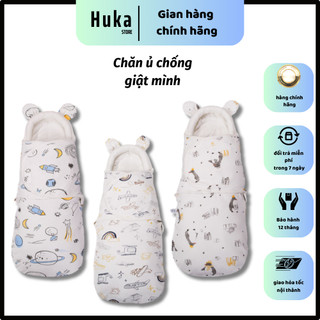 Chăn ủ cho bé, Chăn quấn cho bé, Chăn ủ sơ sinh, Quấn chũn nhộng chũn- Chống giật mình, cố định tư thế cho bé.