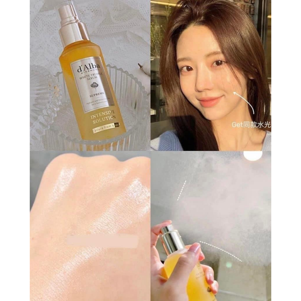 D'Alba - Serum dạng xịt khoáng căng bóng da First Spray Serum 50ml/100ml