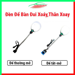 Đèn để bàn đui xoáy,thân xoay gập linh hoạt dùng trong cơ khí