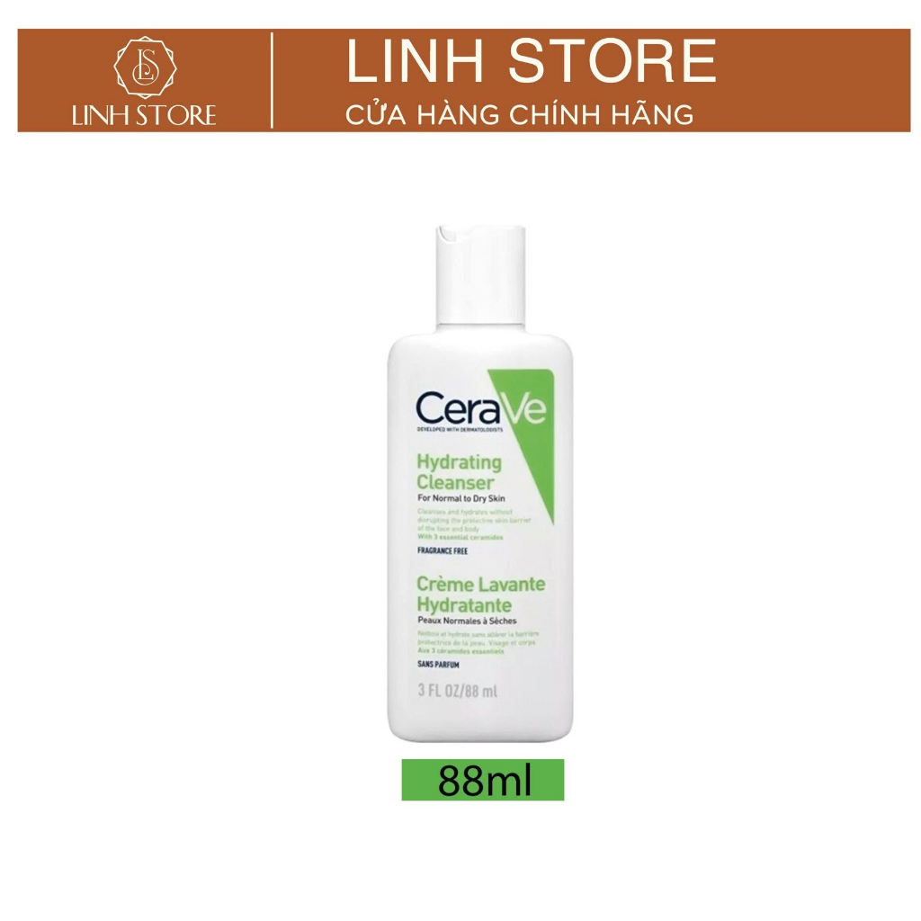 SỮA RỬA MẶT CERAVE   88, 236, 473ml