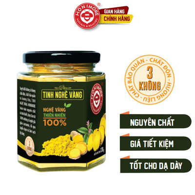 Tinh bột nghệ vàng Honimore Natural & Healthy 100g + 25g  Tiết kiệm