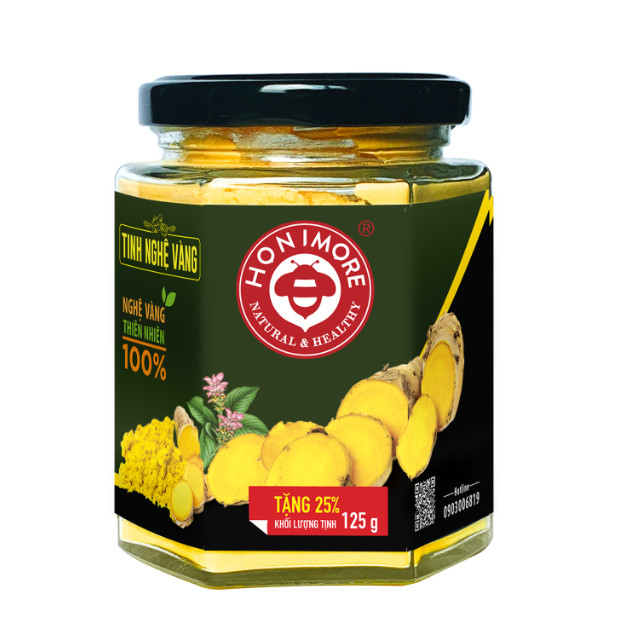 Tinh bột nghệ vàng Honimore 100g