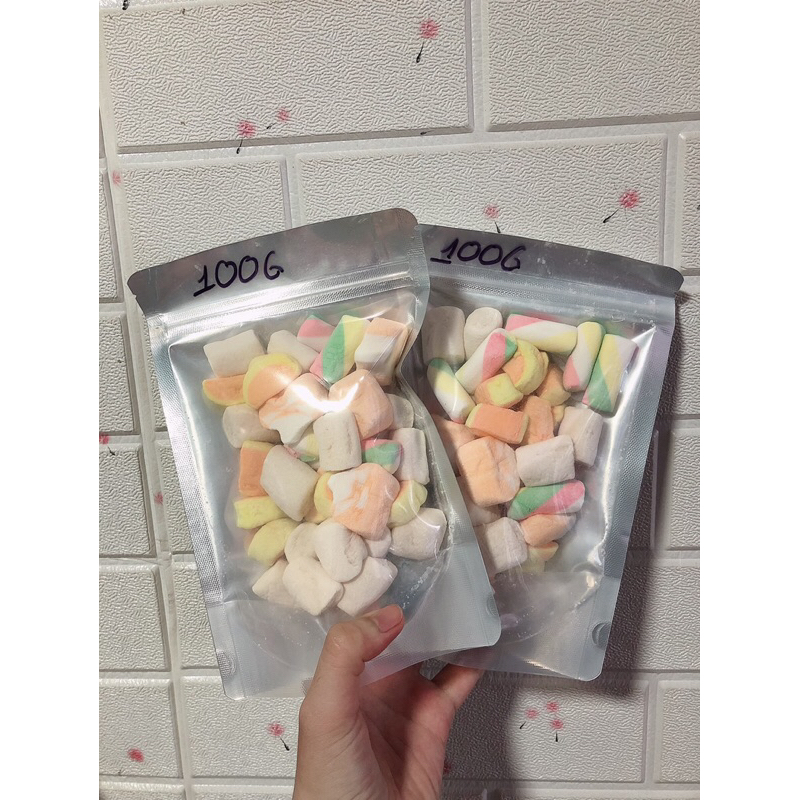 Kẹo bông gòn marshmallow 150g-500g