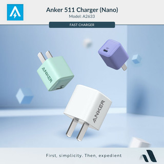 Củ sạc anker powerport iii nano 20w 1 cổng usb-c - tương thích với ip, công nghệ poweriq 3.0