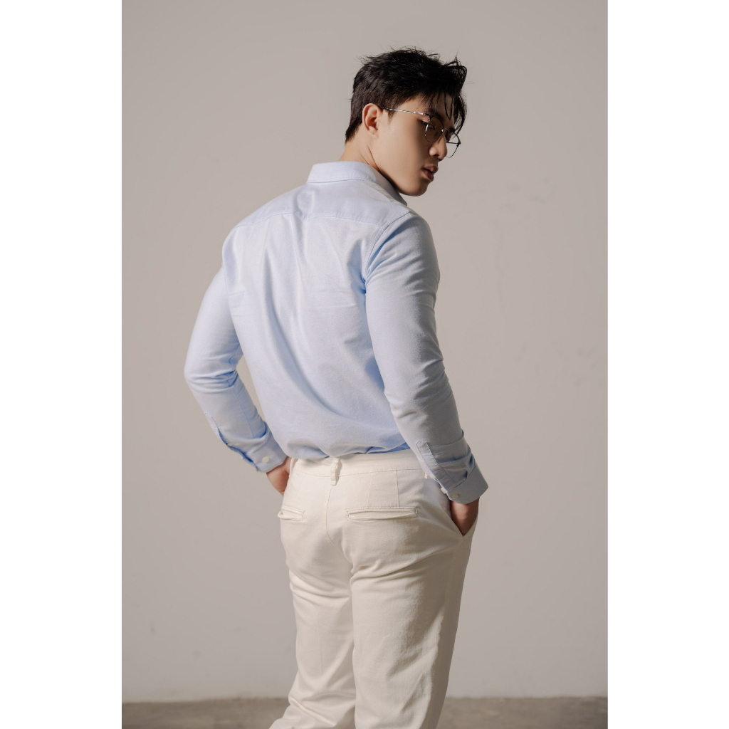 Quần Jeans Dài Nam Cao Cấp Jeans White Trouser 01 BY COTTON