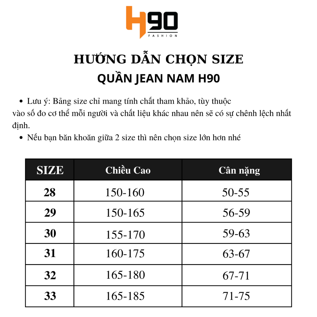 Quần Jean Nam Ống Đứng H90 Chất Bò Co Giãn J075