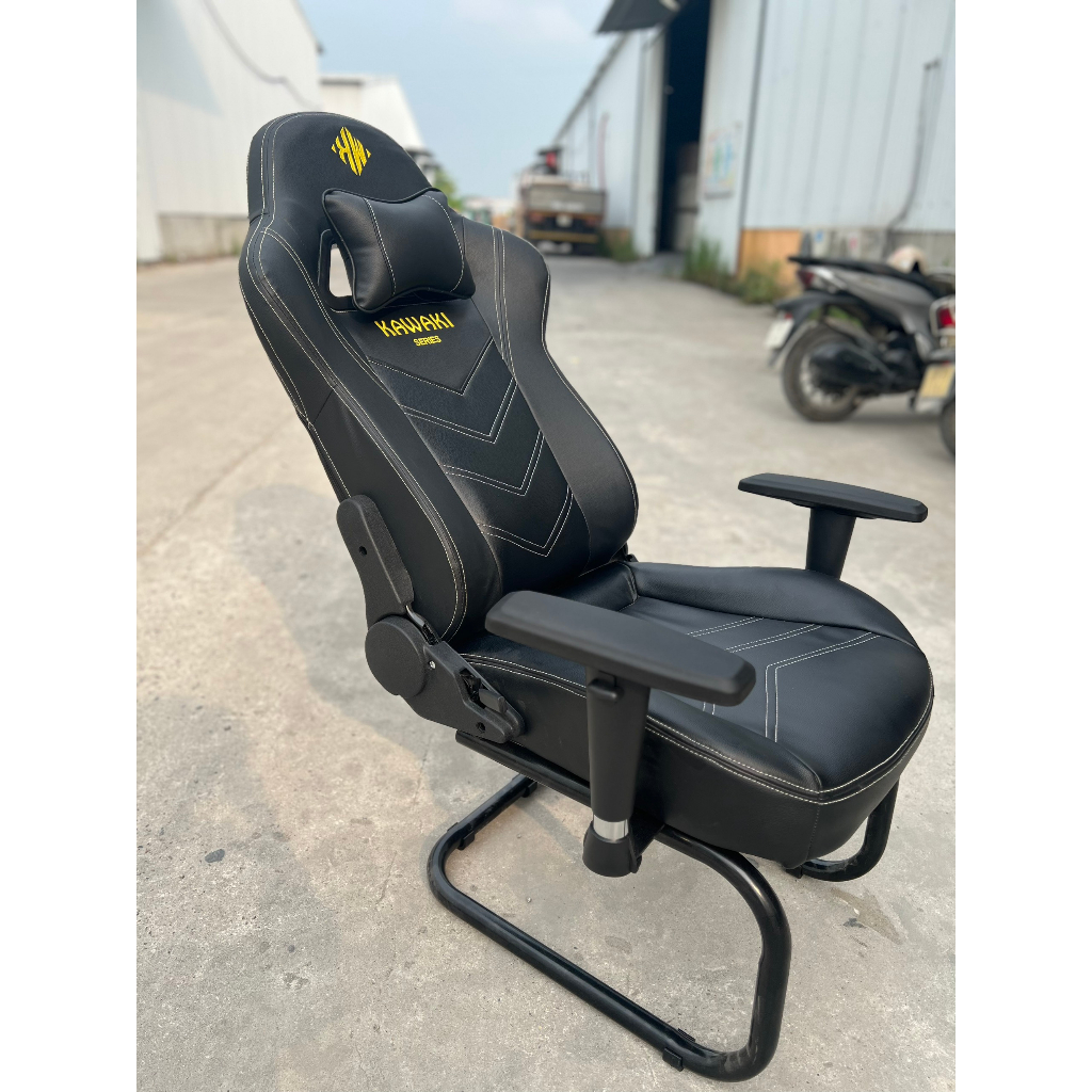 Ghế Gaming Kawaki Nhật Bản Mút Đúc Nguyên Khối, Ghế Chơi Game Xoay 360, Ngả 180 Độ Bảo Hành 12 Tháng