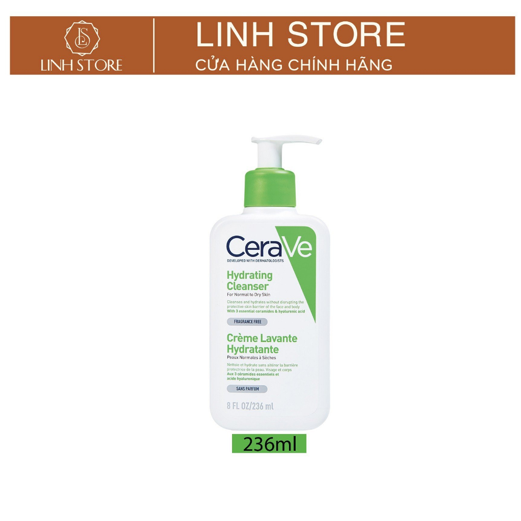 SỮA RỬA MẶT CERAVE   88, 236, 473ml