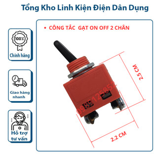 Công tắc gạt on off 2 chân