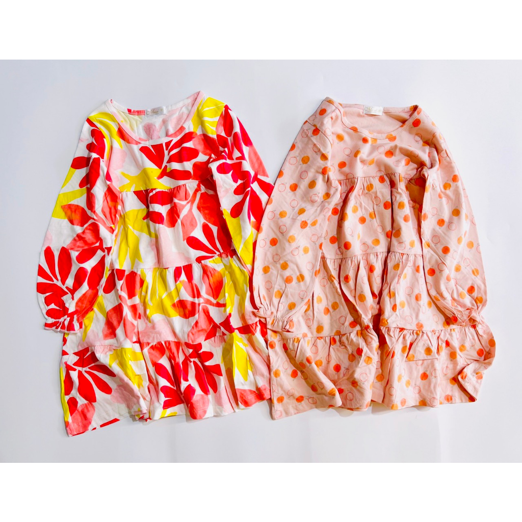 Váy babydoll hoạ tiết xinh xắn hết nấc hàng xuất dư