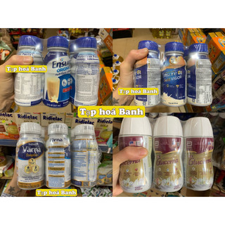 Sữa bột pha sẵn đóng chai Ensure/ Pediasure/ Glucerena/ Varna
