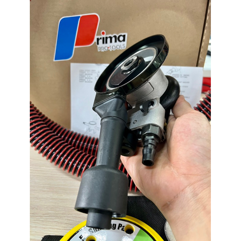Máy chà nhám hút bụi tròn Prima dùng hơi