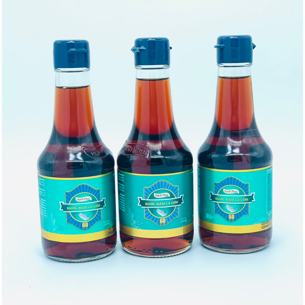Nước mắm Hạnh Phúc 60 độ chai 250ml - 1 chai