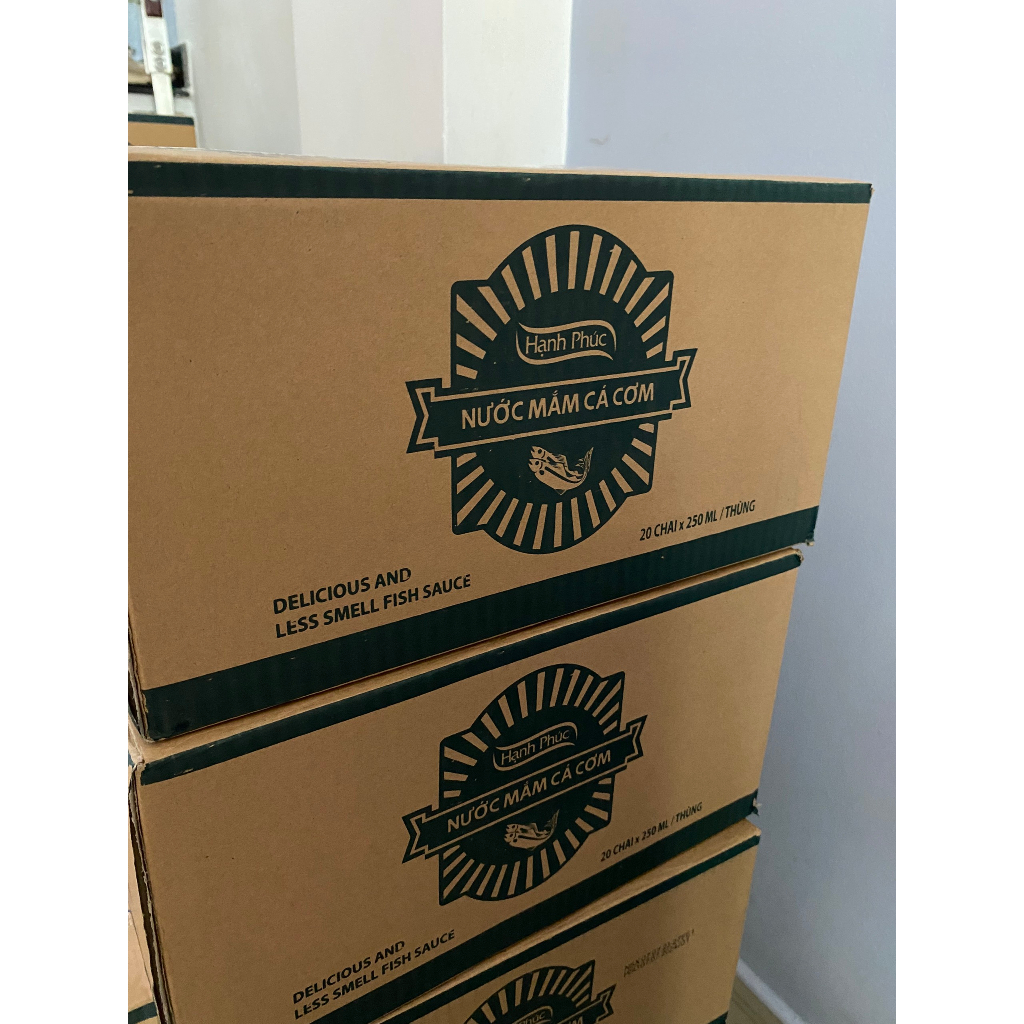 Nước mắm Hạnh Phúc 60 độ chai 250ml - 1 chai