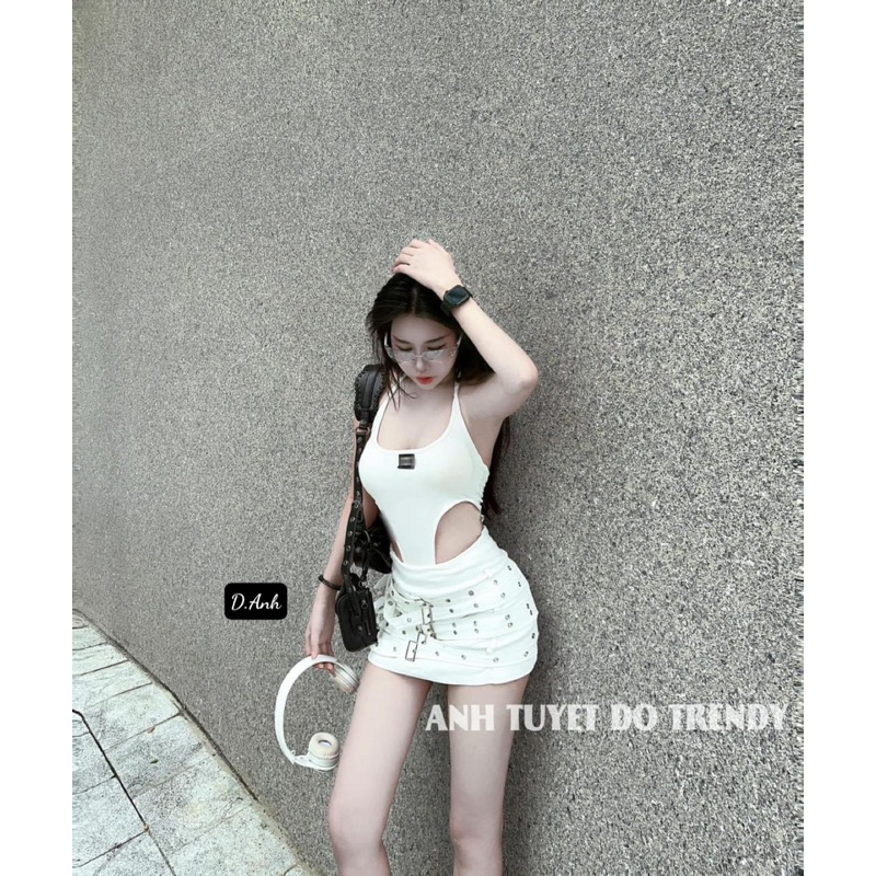 BỘ ÁO BODY KÈM CHÂN VÁY OZE