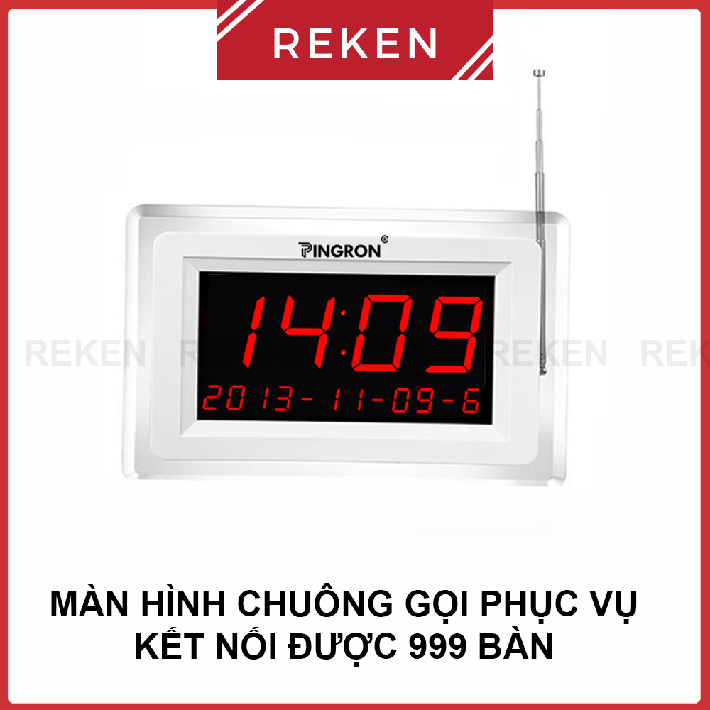 Chuông gọi phục vụ không dây dành cho nhà hàng, khách sạn, quán ăn CP-900, PV02