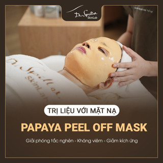 [VOUCHER] Trị liệu thanh lọc cho da thừa dầu, tắc nghẽn, mụn đầu đen Papaya Peel Off Mask tại Dr.Spiller Skinlab