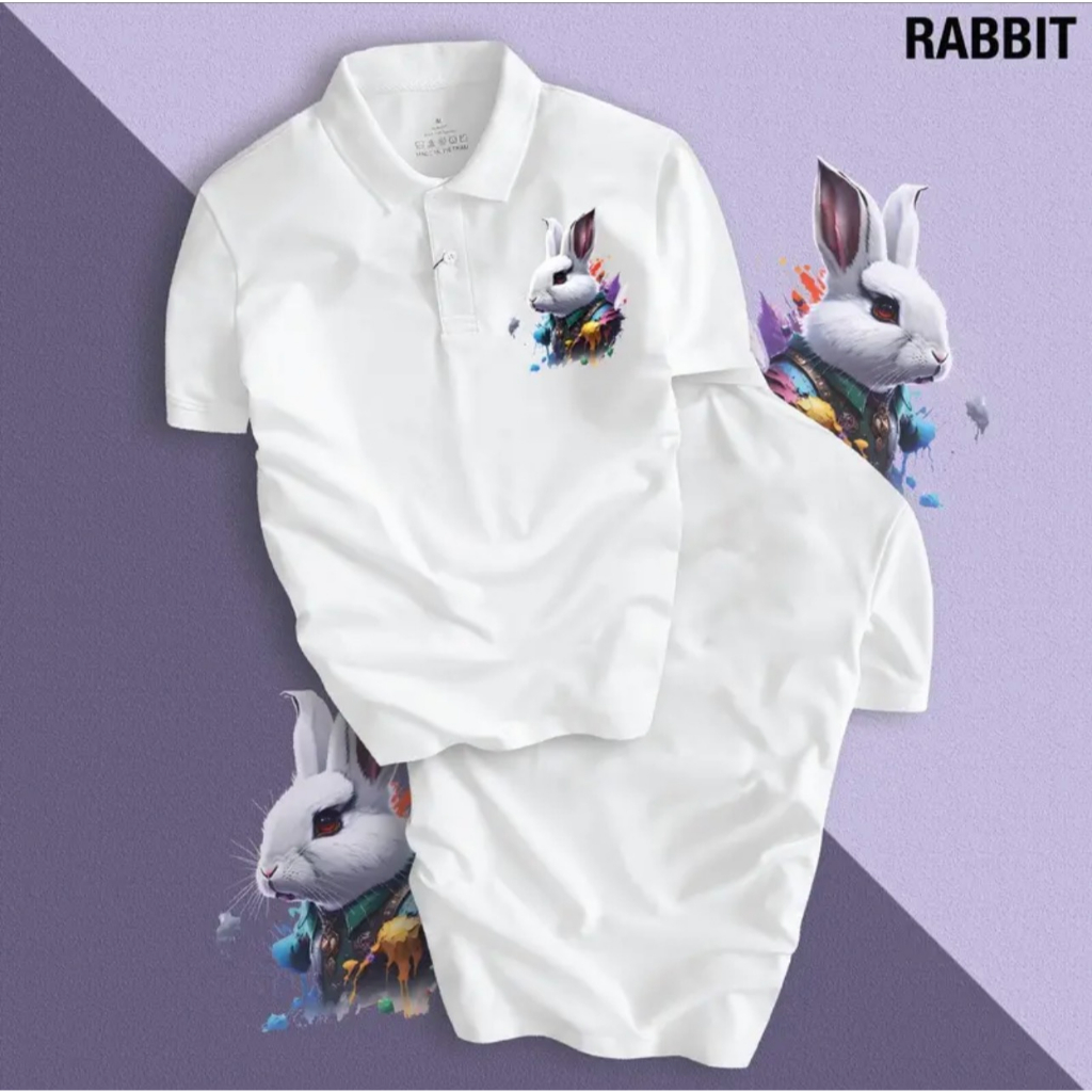 Áo Thun Polo Nam Nữ Chất Cá Sấu Mềm Mịn Thoáng Mát Thấm Hút Mồ Hôi, Áo Phông POLO Hình Hoạt hình Tay Ngắn Thoáng Mát