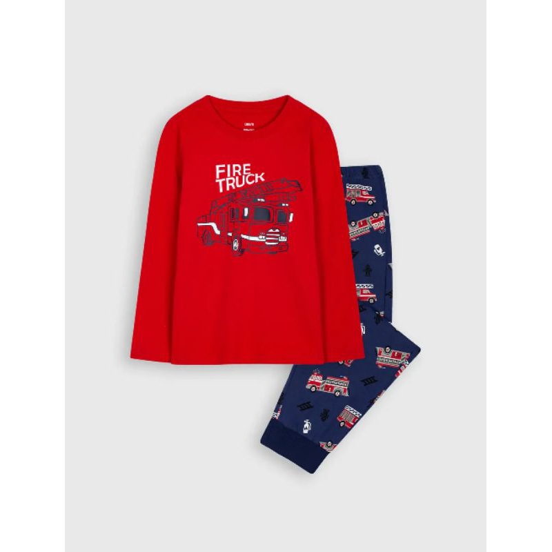 Bộ cotton mặc nhà bé trai Canifa