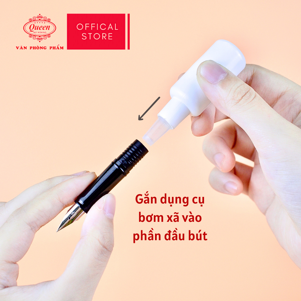 Bộ phụ kiện vệ sinh và ngòi thay bút máy Queen  FPA-01
