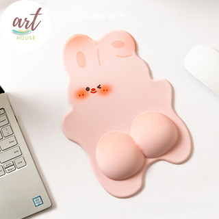 Miếng Kê Tay Bàn Phím Đệm Lót Chuột Mouse Pad Bunny Pink_ArtHouse