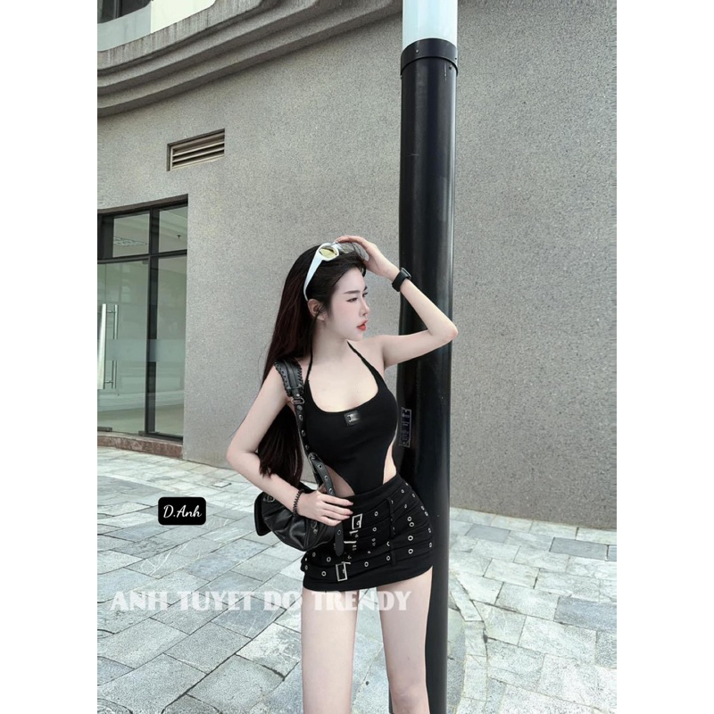 BỘ ÁO BODY KÈM CHÂN VÁY OZE