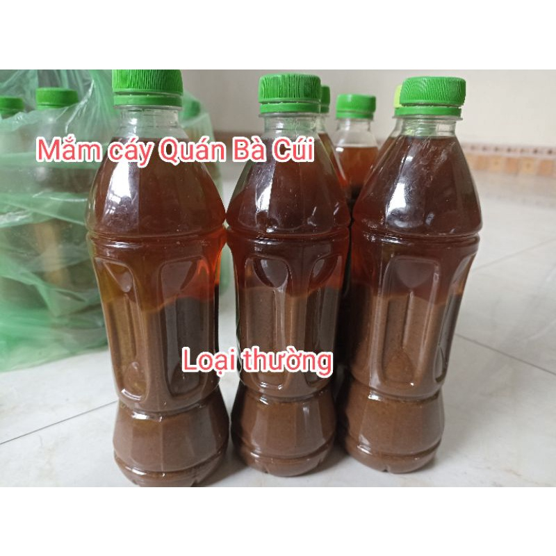 Combo 10 chai mắm cáy