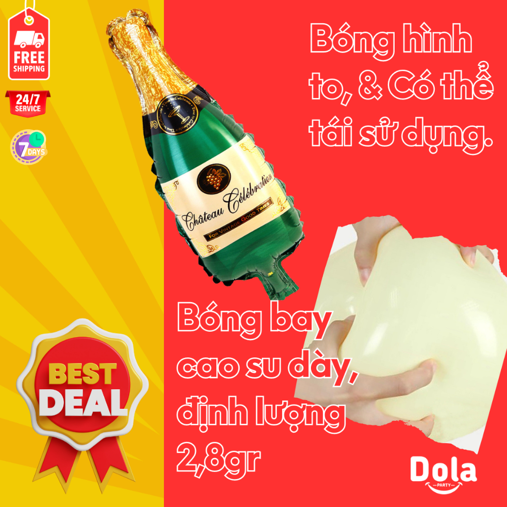 Set trang trí sinh nhật người lớn, tặng kèm số tuổi sinh nhật, bơm tay bóng bay và băng keo